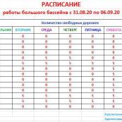 Большой и малый бассейн возобновляют свою работу !!!