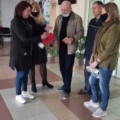 Тренировка пожарной дружины.