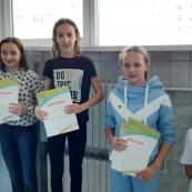 Областные соревнования по плаванию по программе "Веселый дельфин"